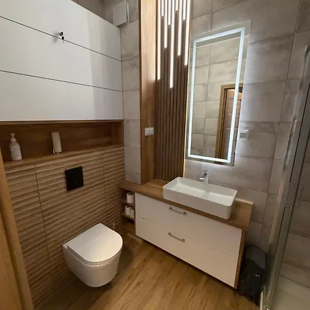 Radosny 150 M Od Morza, Podgrzewany Basen Апартаменты Сянозеты
